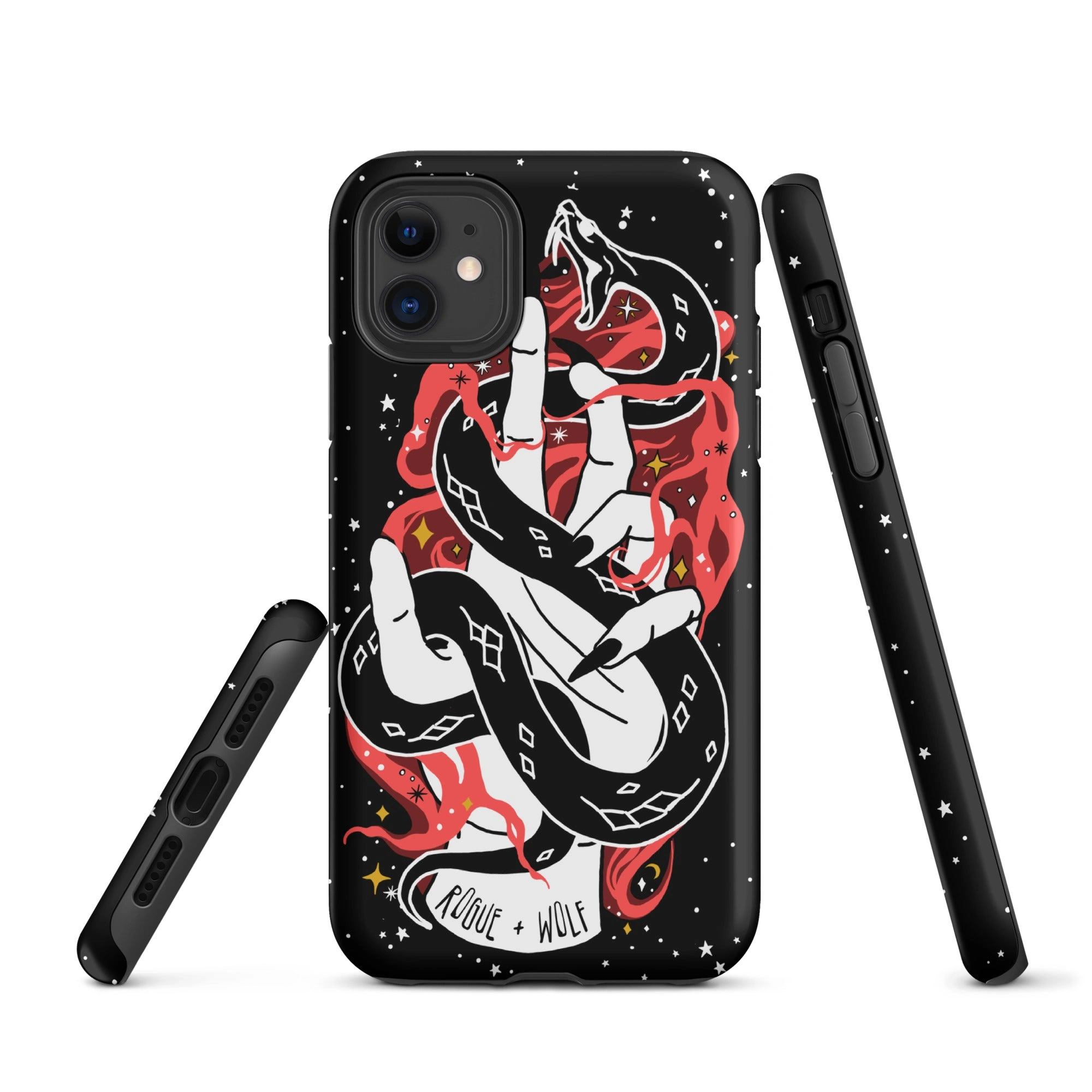 Love Bite iPhone Case: Goth Witch Vibes Tough Protection Get Yours Now!